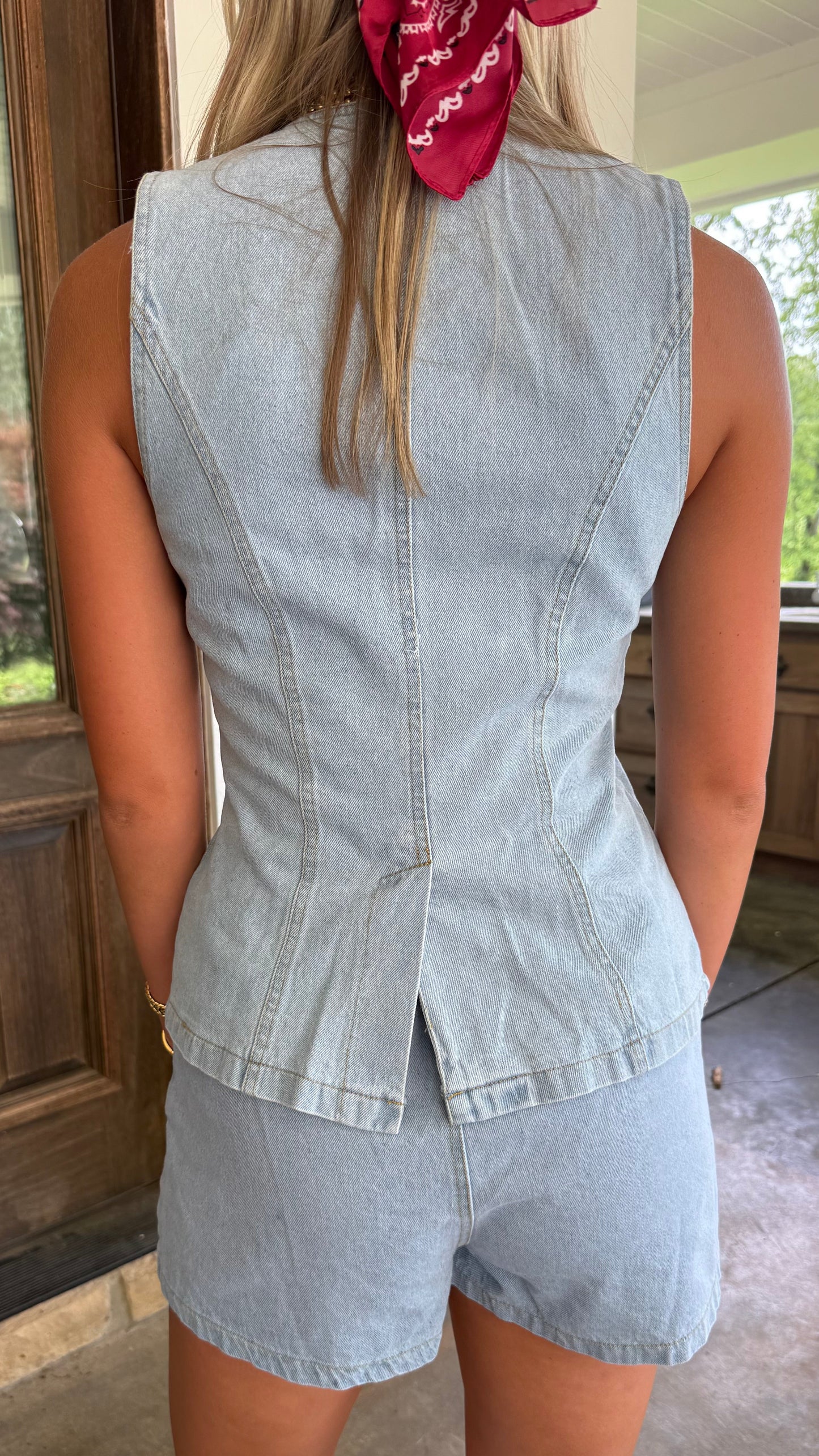 Sky To Moon Denim Set