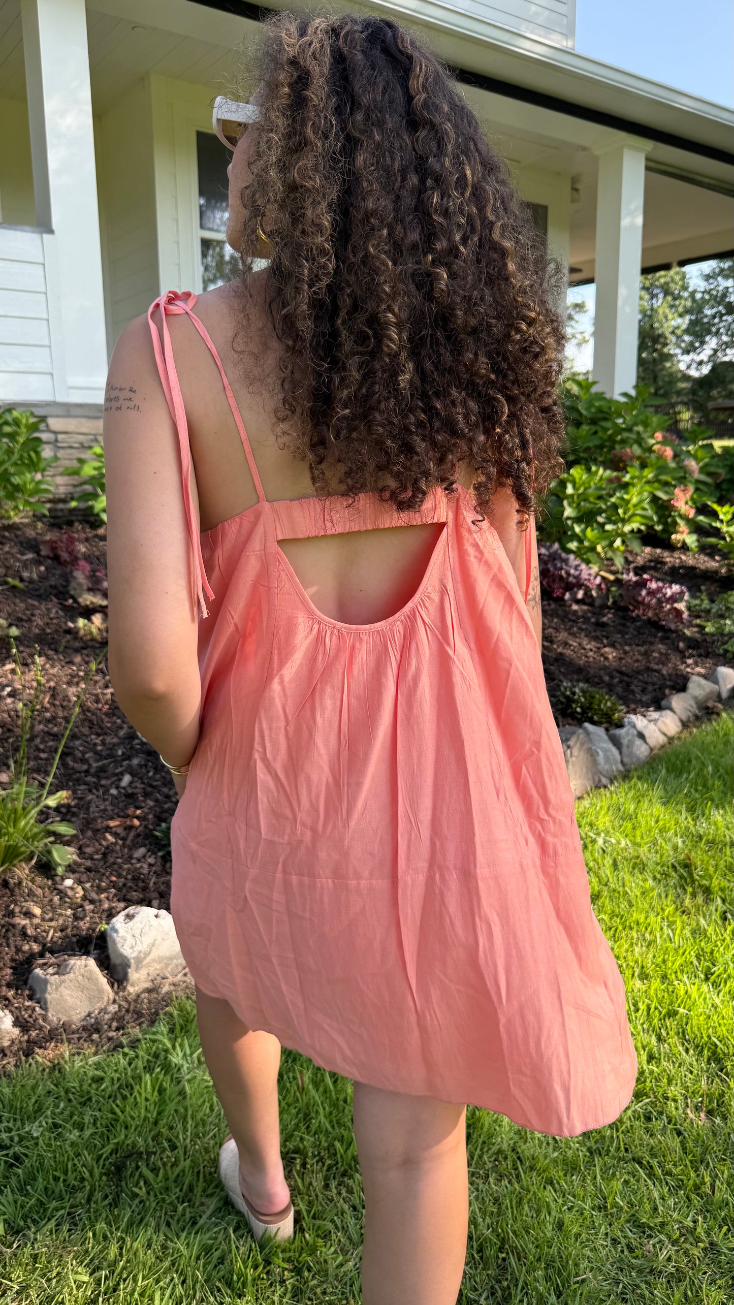 Peach Paradise Dress
