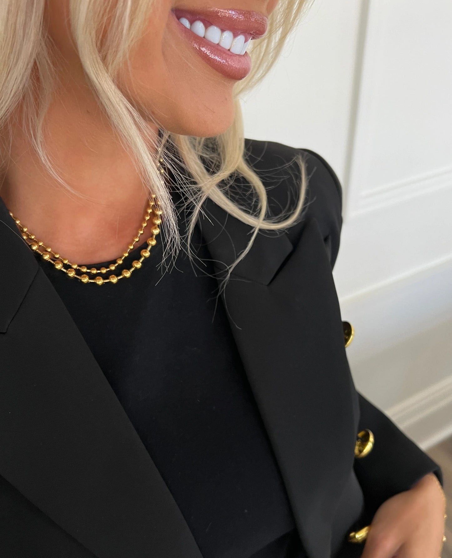 XL Gold Layered Necklace