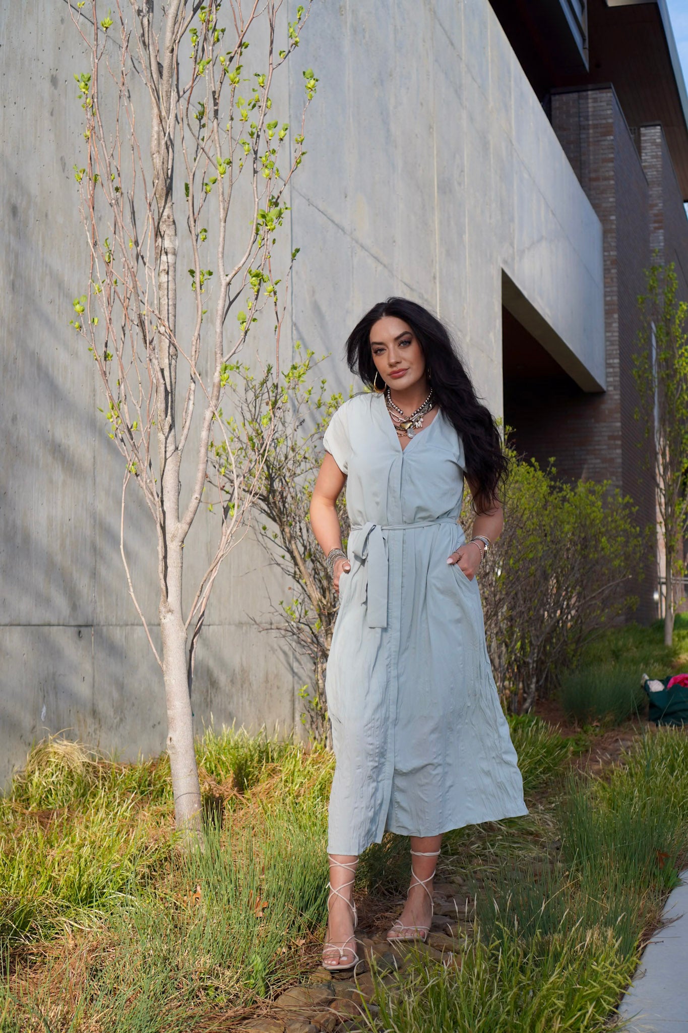 Cloud Nine Midi Dress