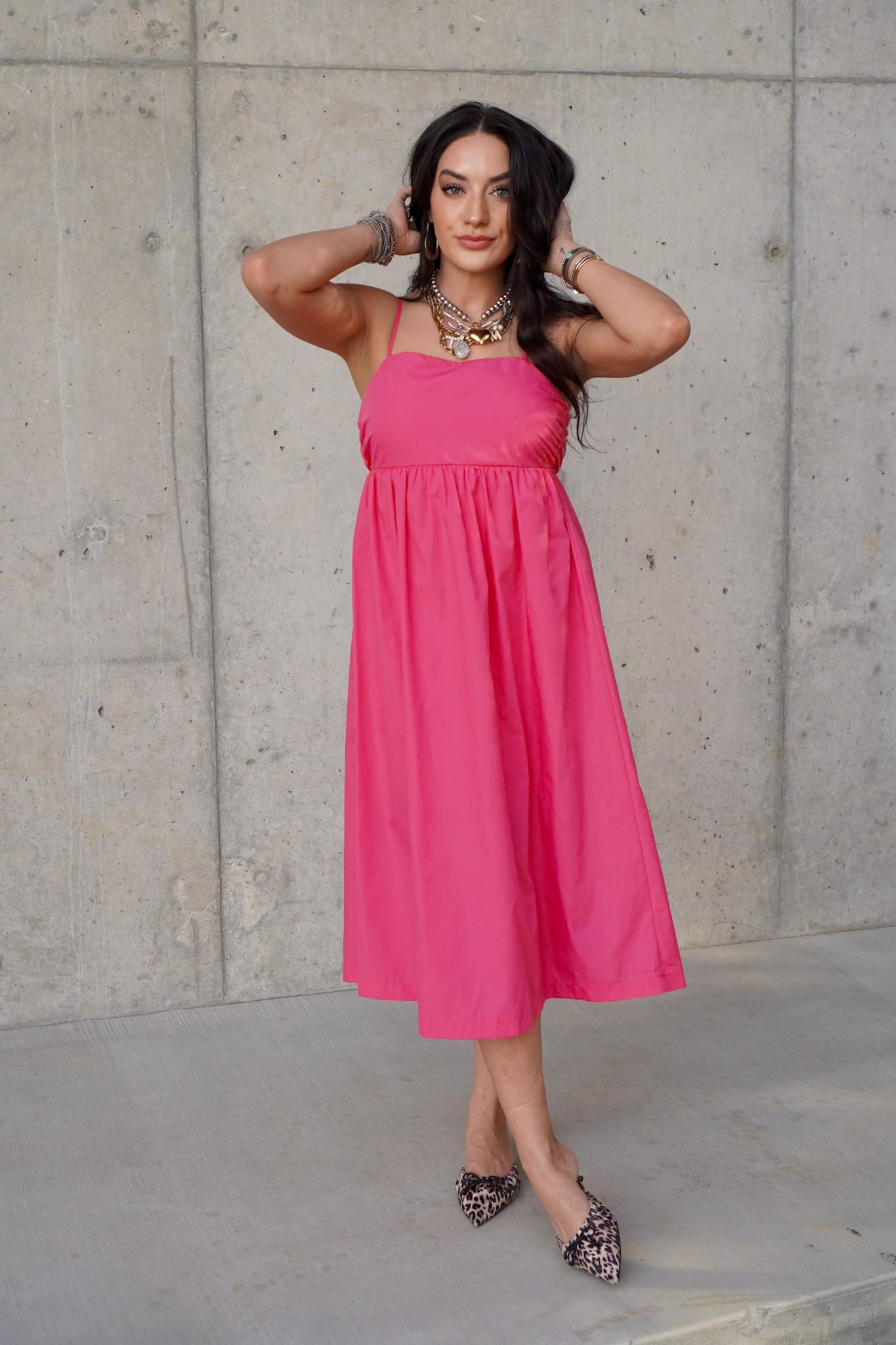 Bubblegum Crush Bow Dress