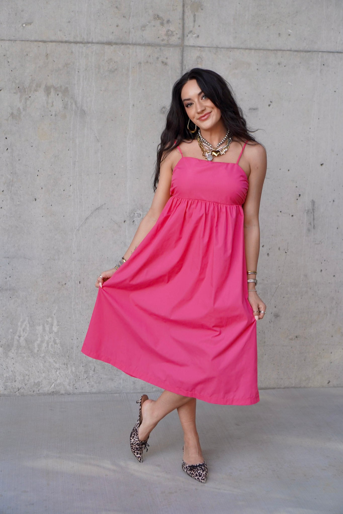 Bubblegum Crush Bow Dress