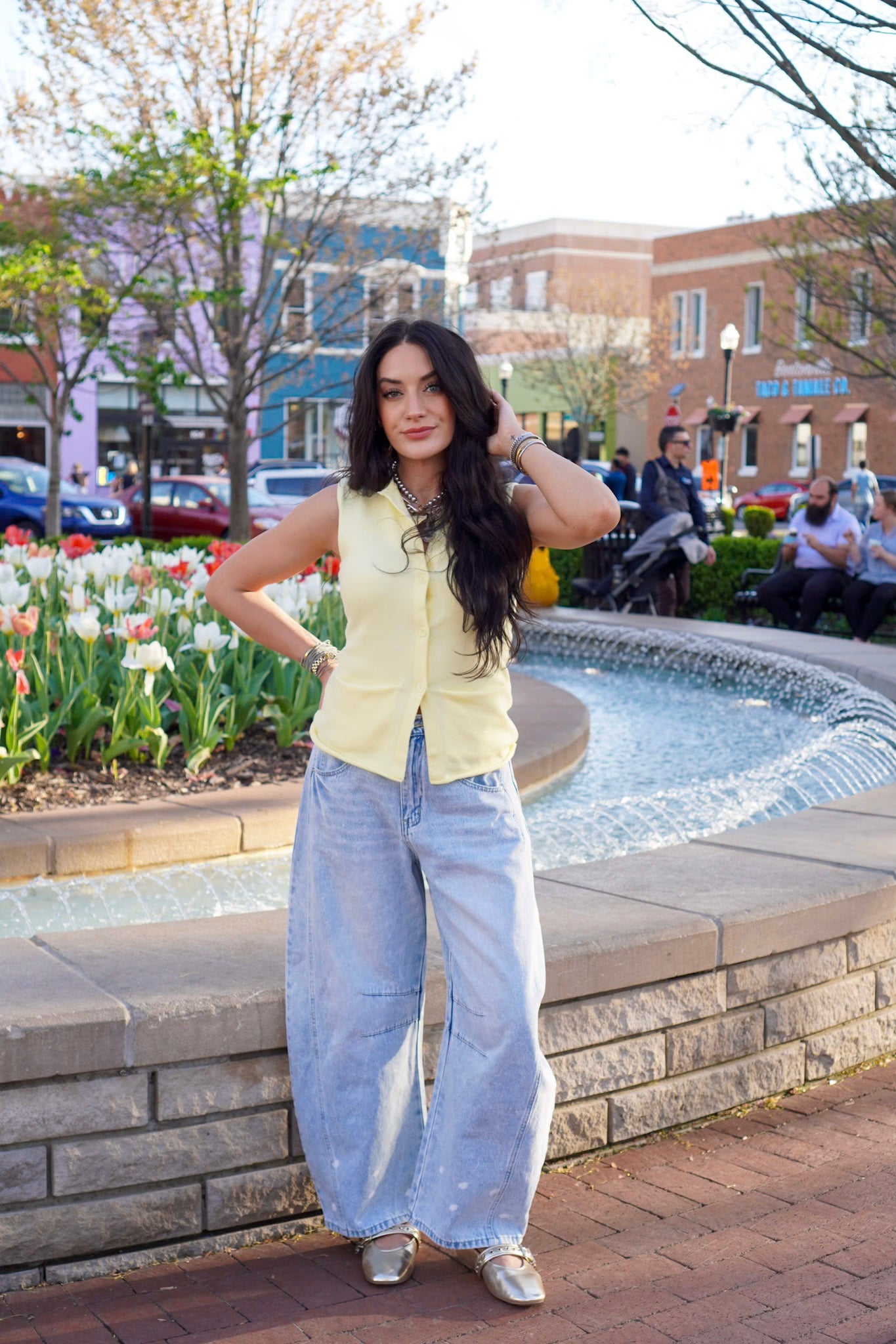 Lemon Drop Cardigan Vest
