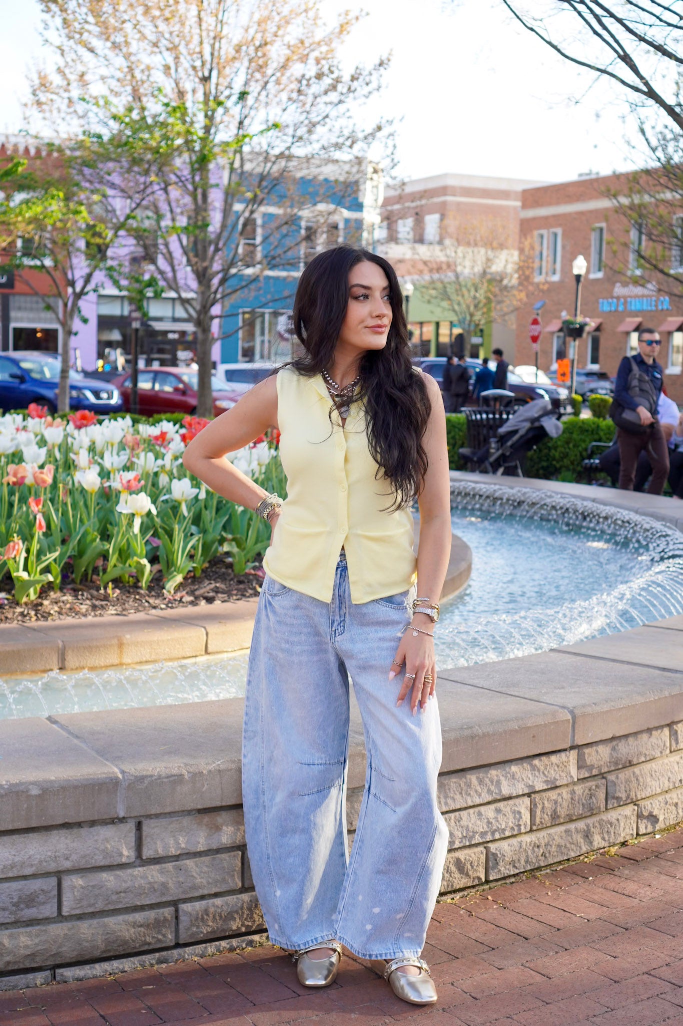 Lemon Drop Cardigan Vest