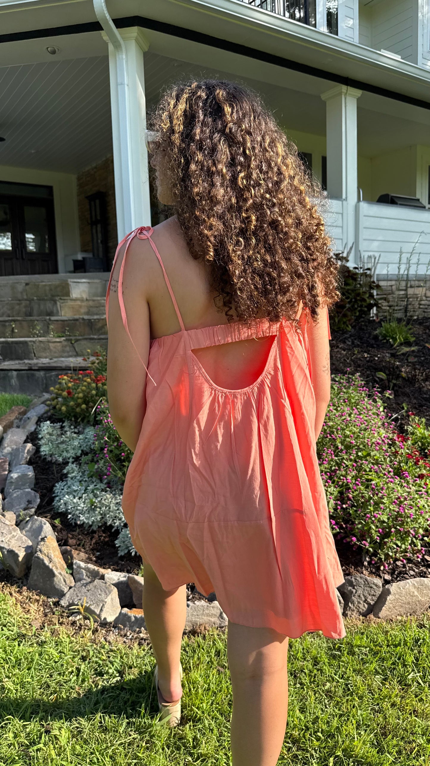 Peach Paradise Dress