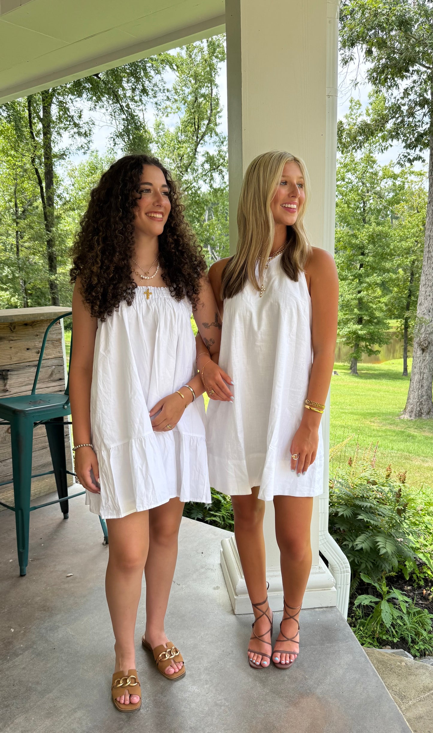 Coastal Linen Tank Dress