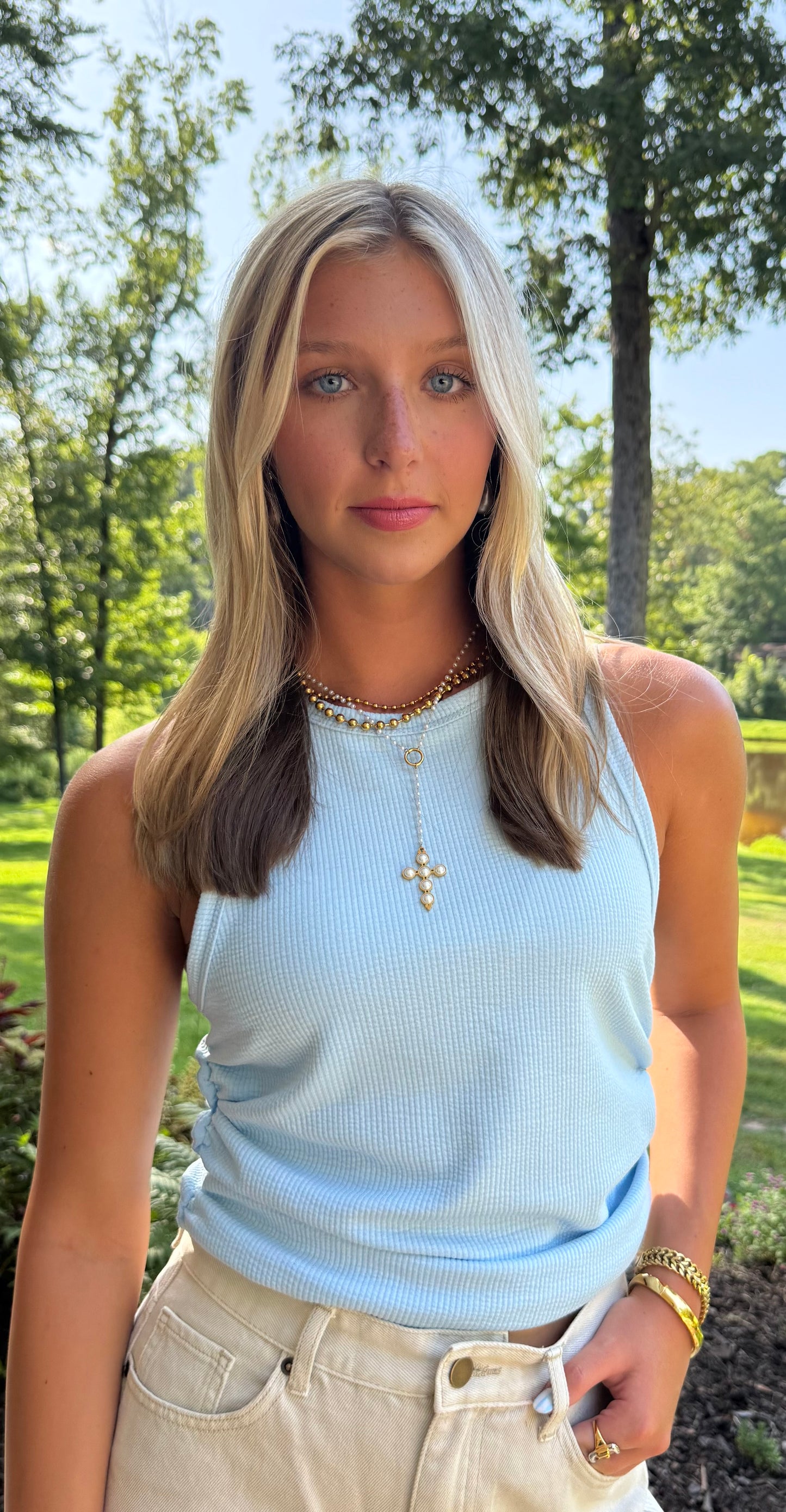Summer Crush Ribbed Tank