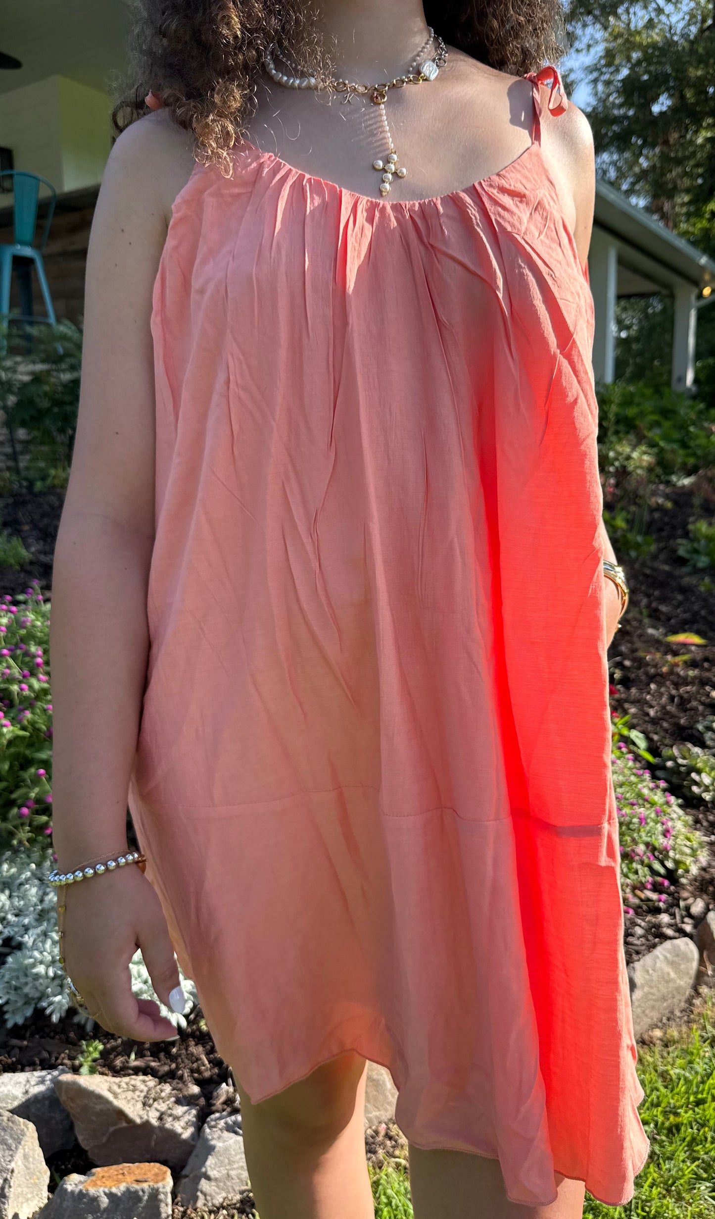 Peach Paradise Dress