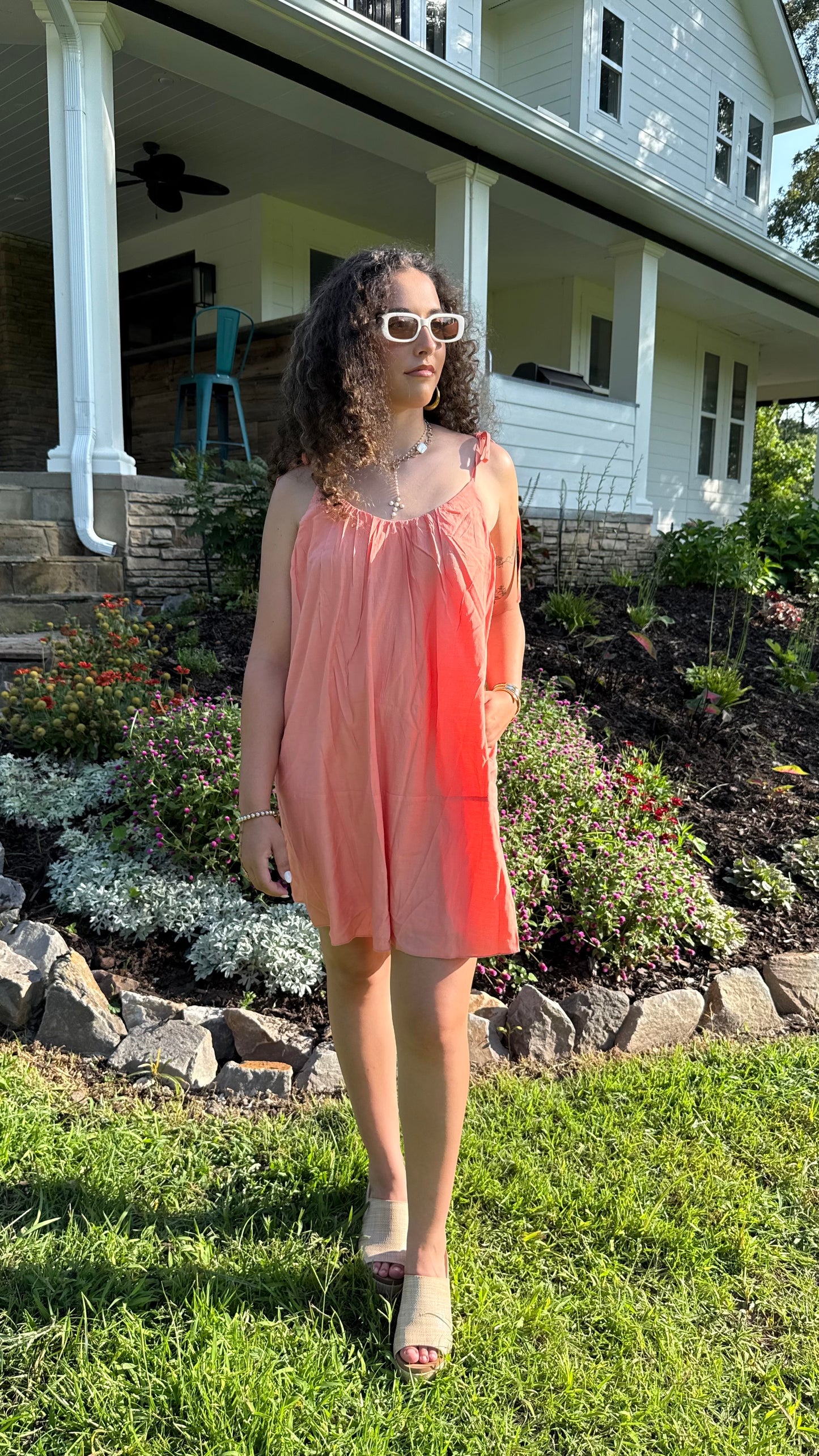 Peach Paradise Dress