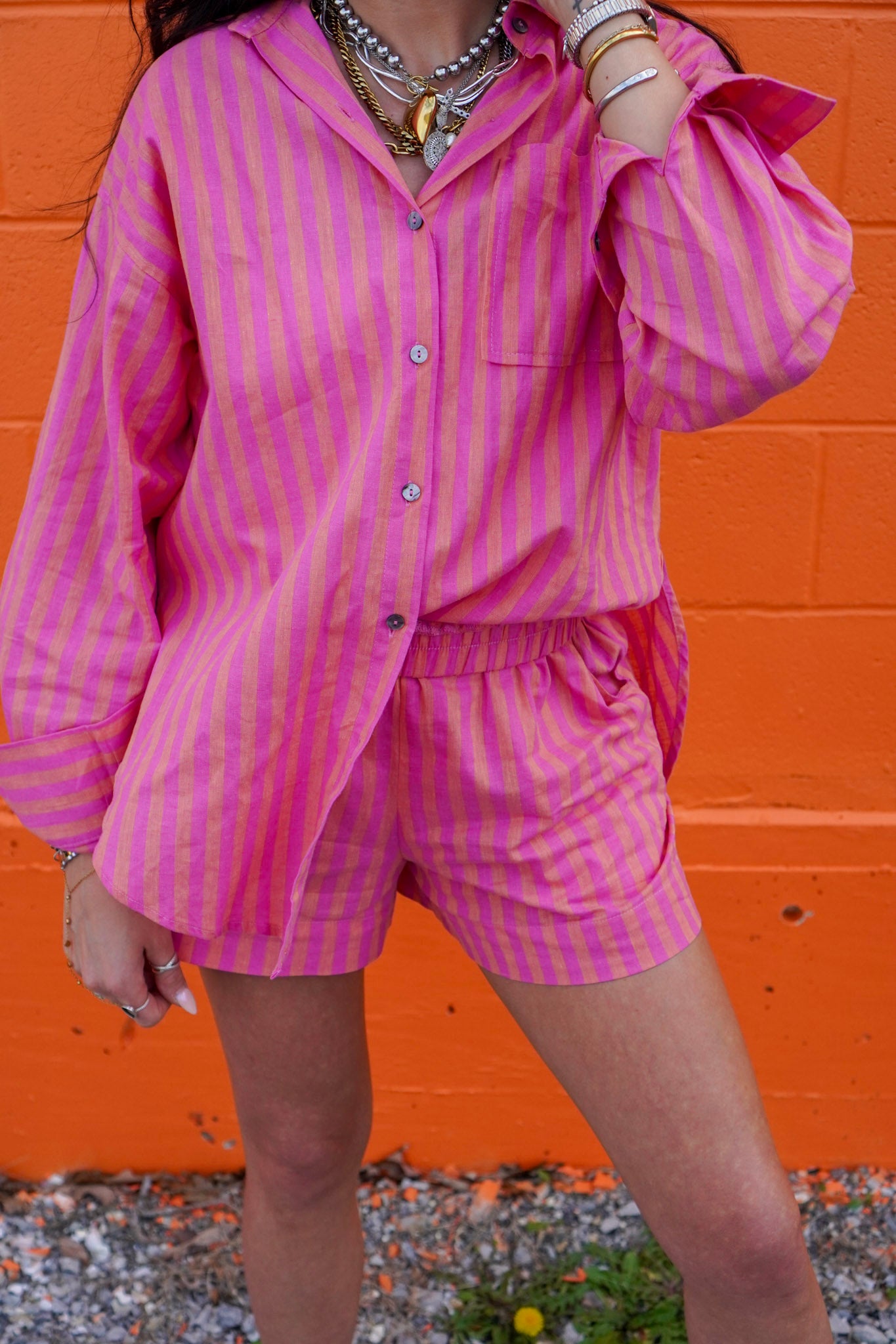 Sunset Stripe Shorts