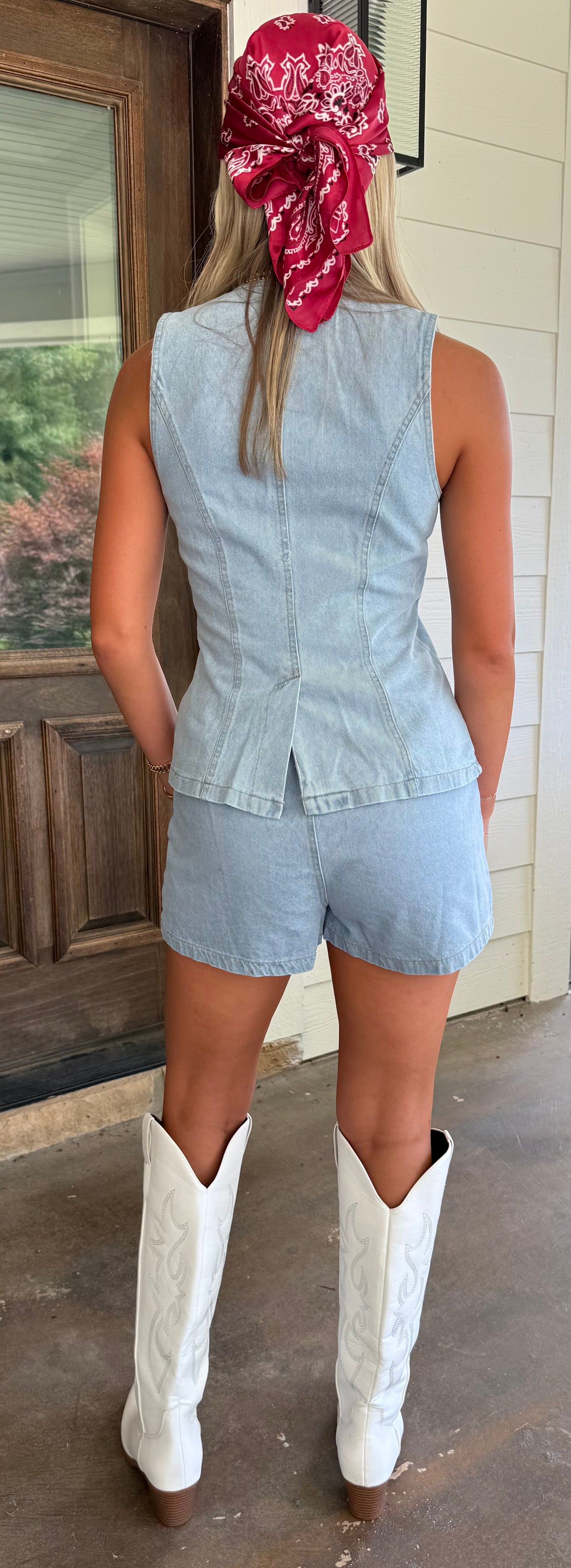 Sky To Moon Denim Set