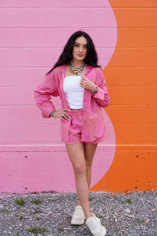 Sunset Stripe Shorts