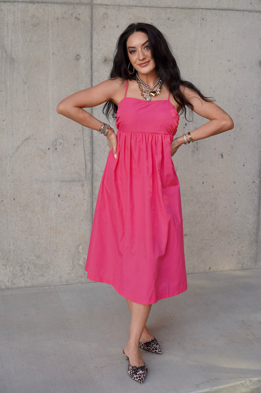 Bubblegum Crush Bow Dress