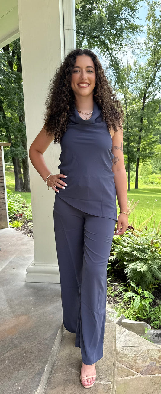 Midnight Muse Palazzo Pants Satin, Flowy & Chic