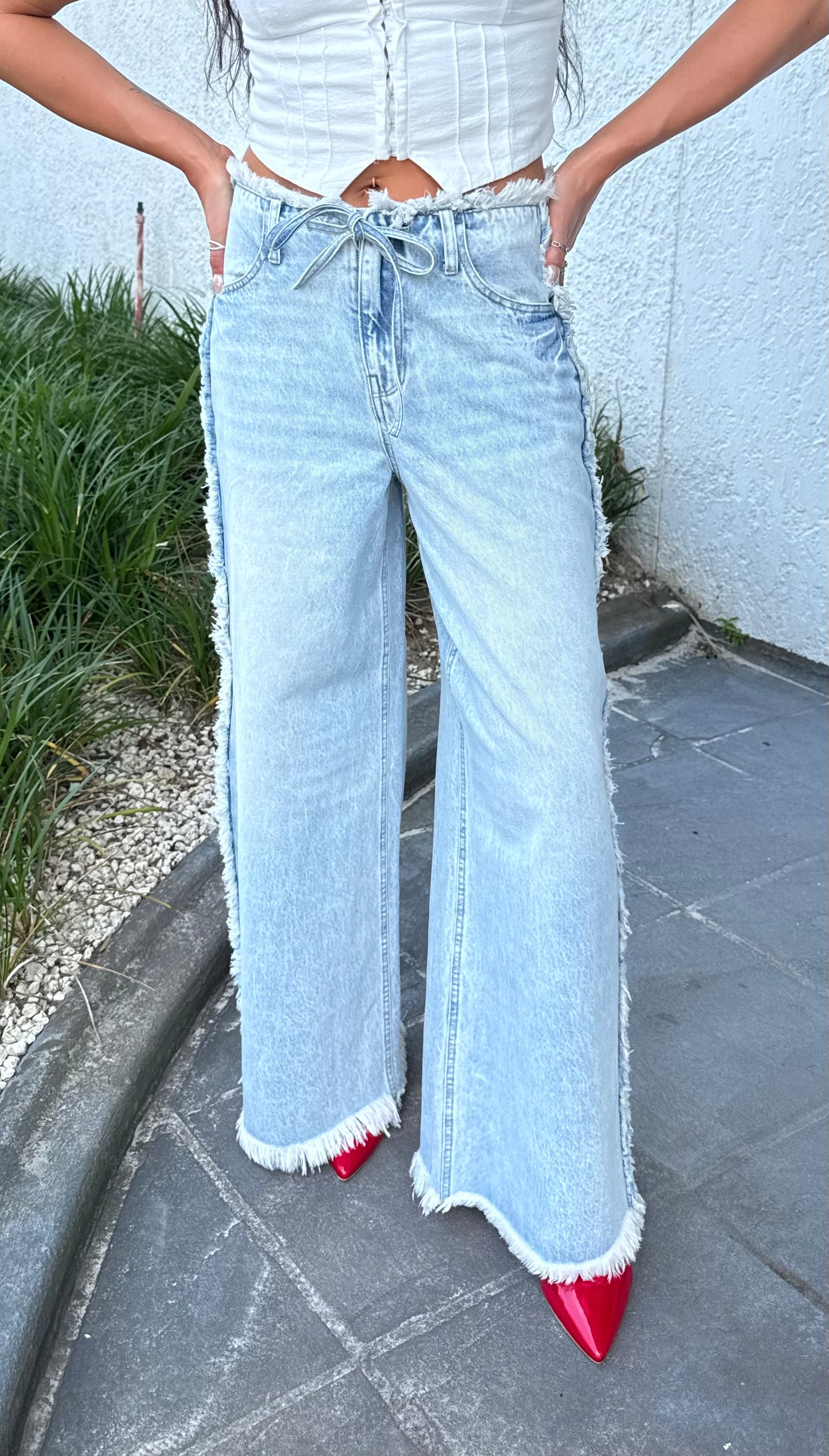 Rodeo Rebel Wide Leg Jeans