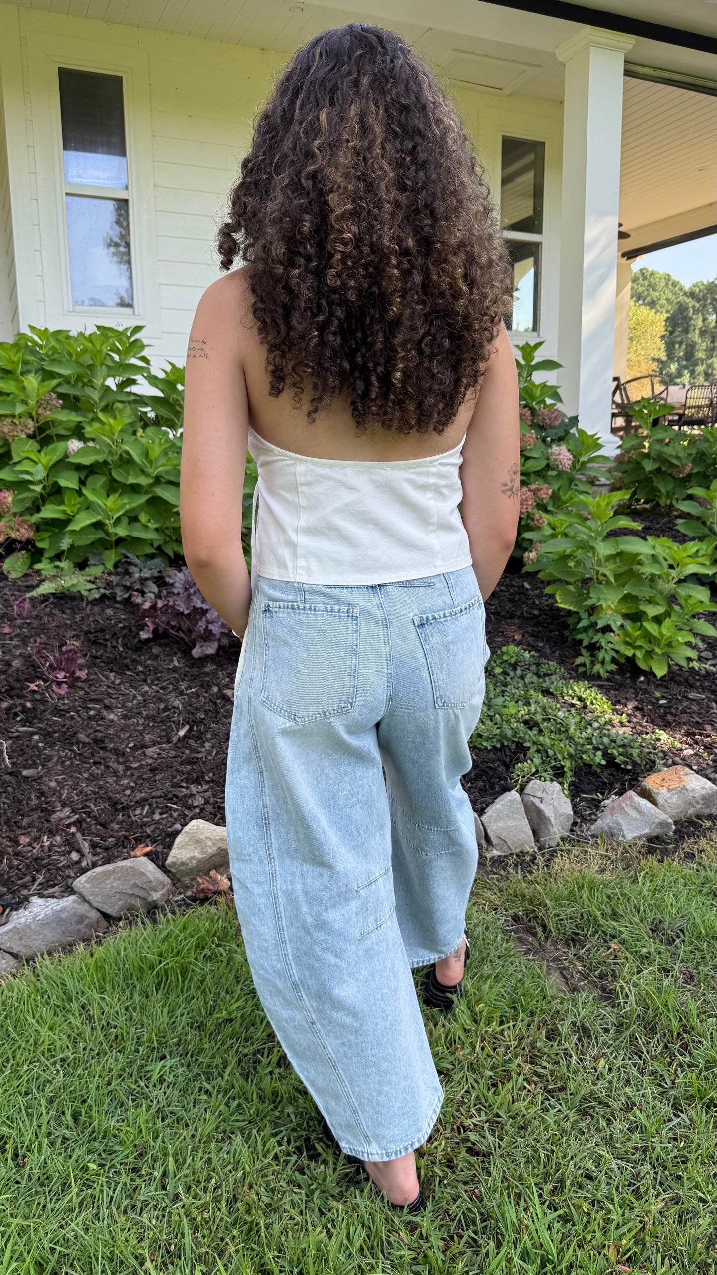 Halter Top With Buckle Detail