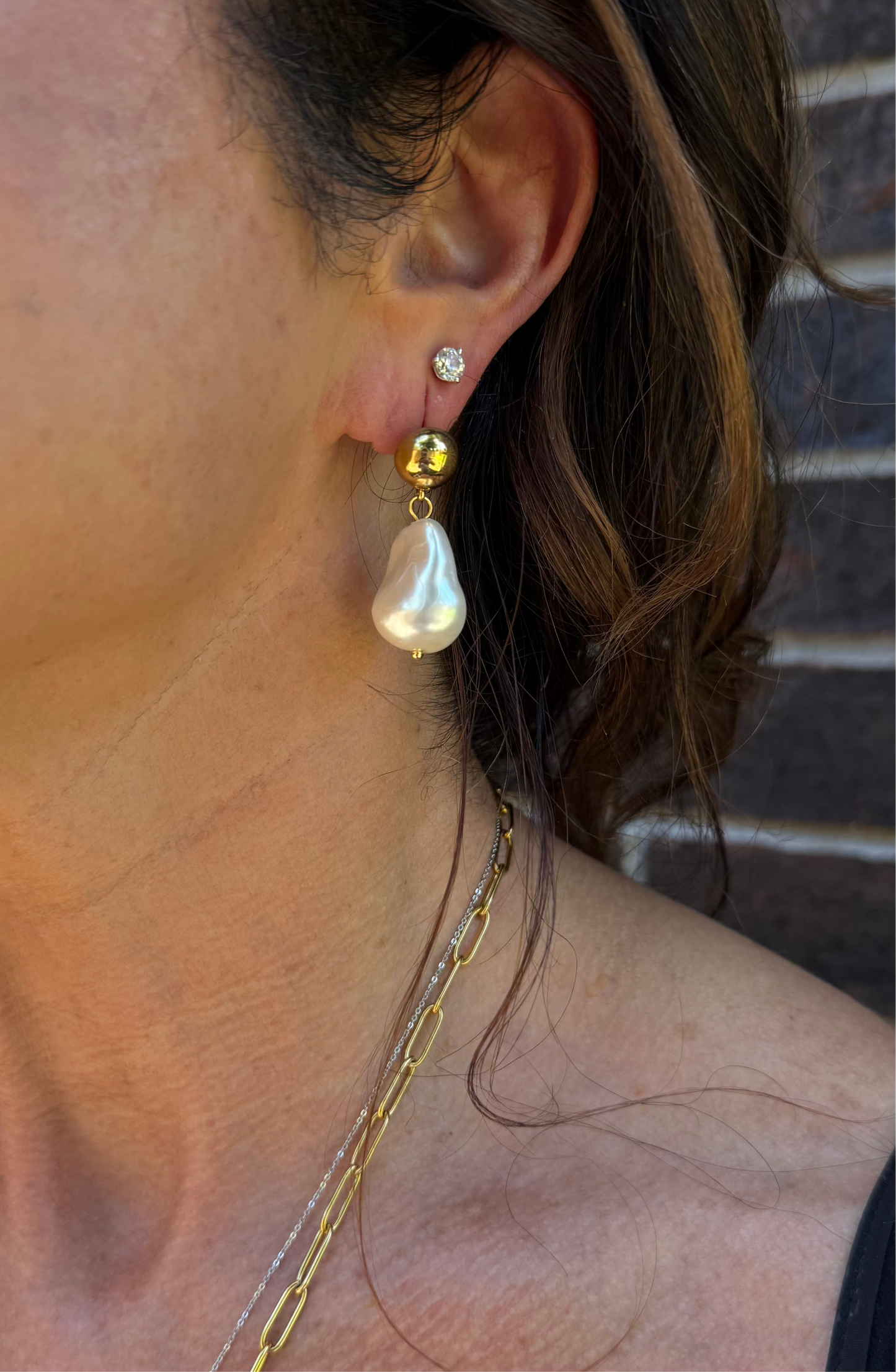 Pearl Drop Earrings