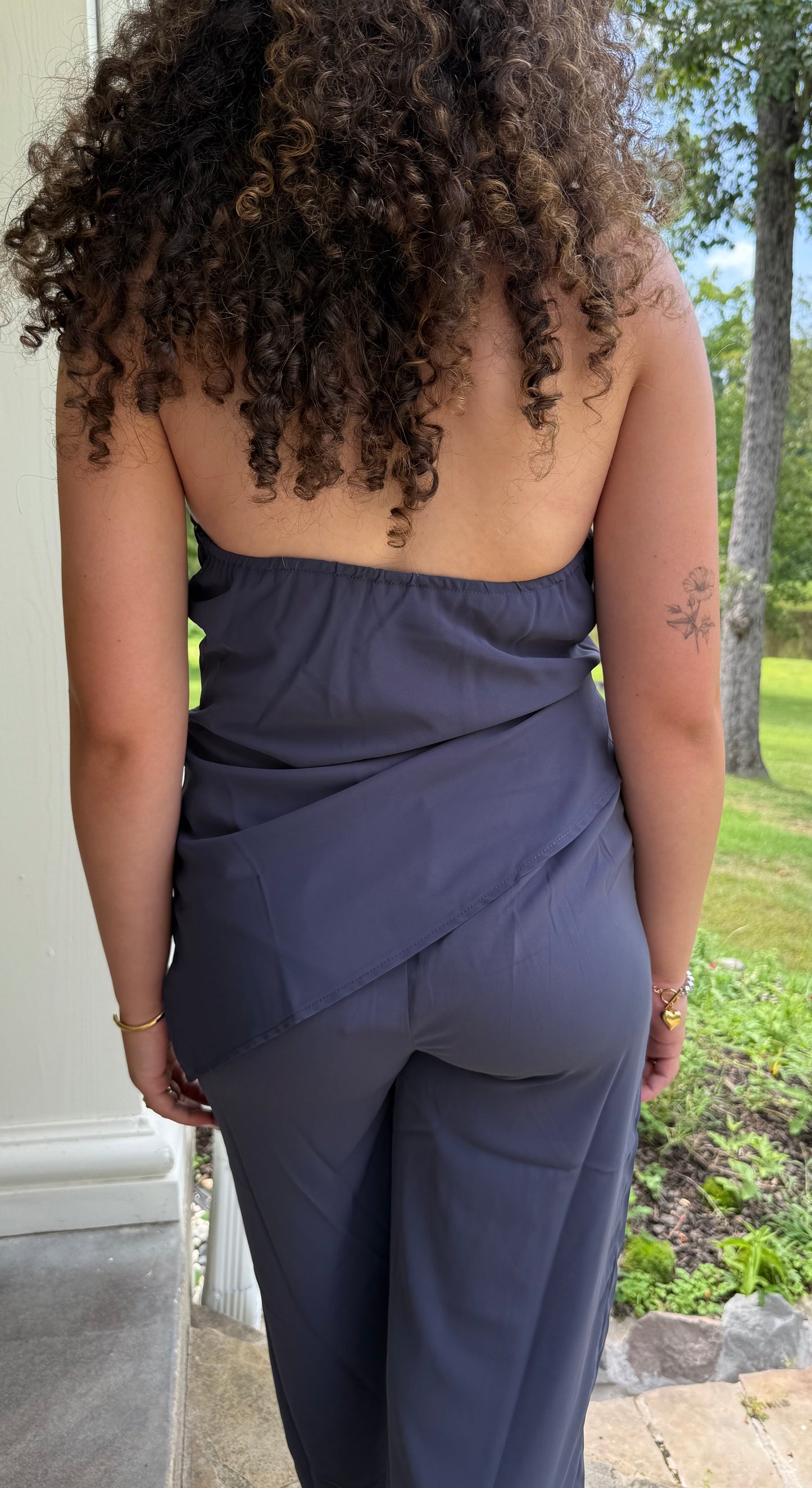 Midnight Muse Drape Top