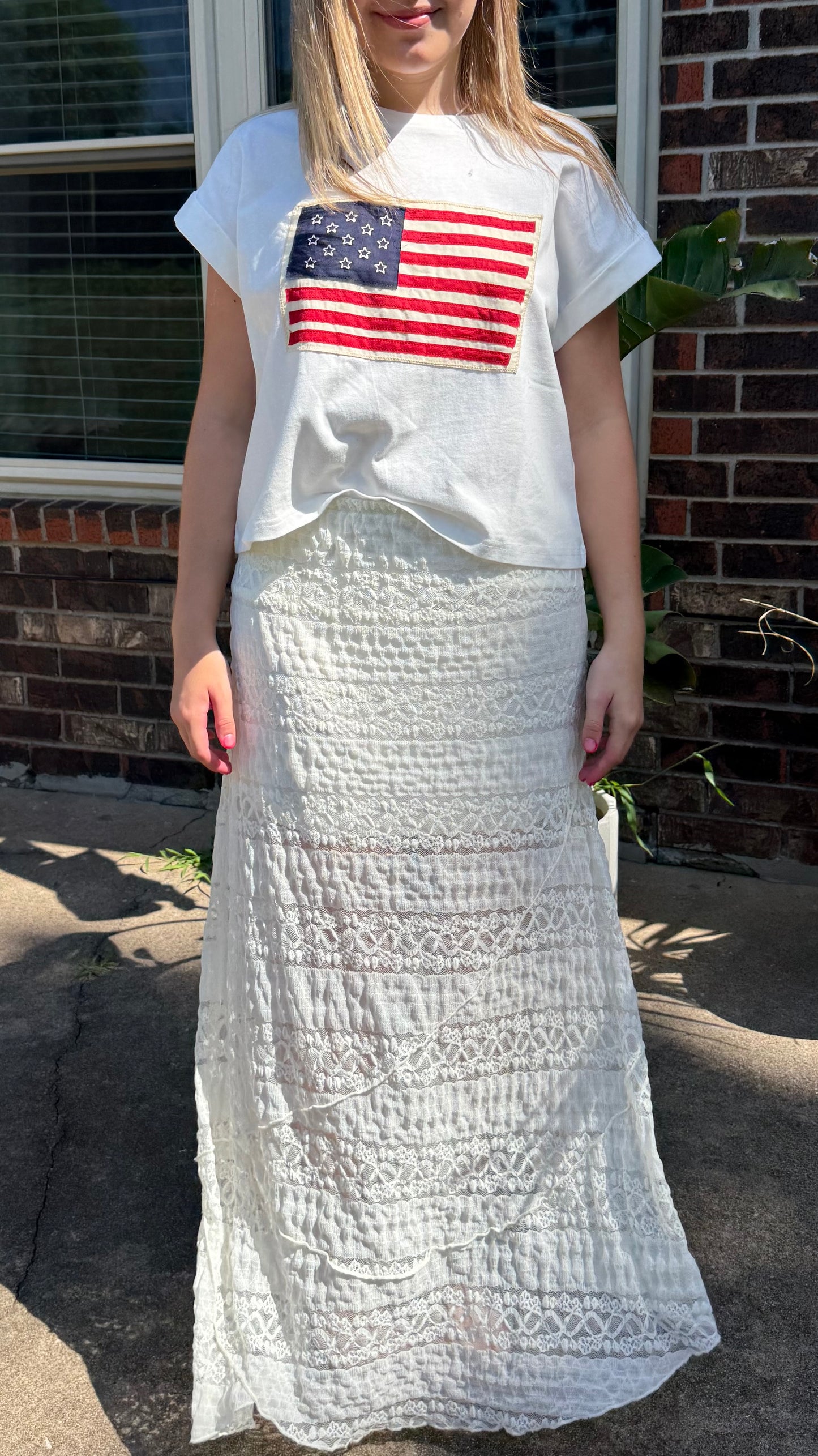 Fields of Lace Maxi Skirt