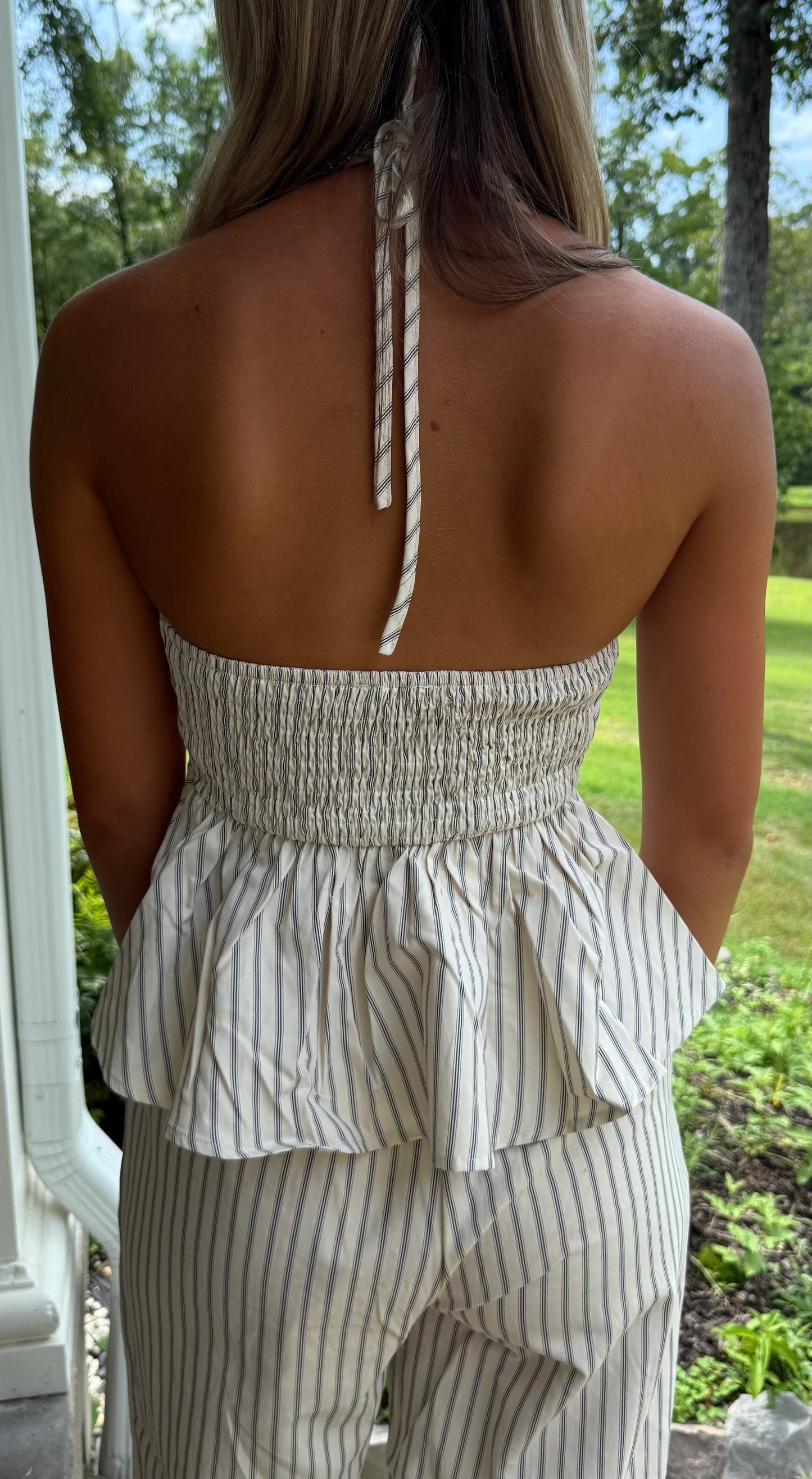 Capri Coast Halter Top